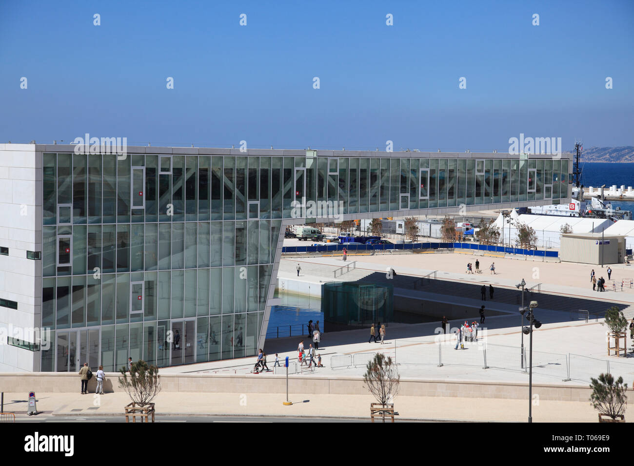 MUCEM, Museum für Europäische und mediterrane Kulturen, Marseille, Bouches du Rhône, Frankreich, Europa Stockfoto