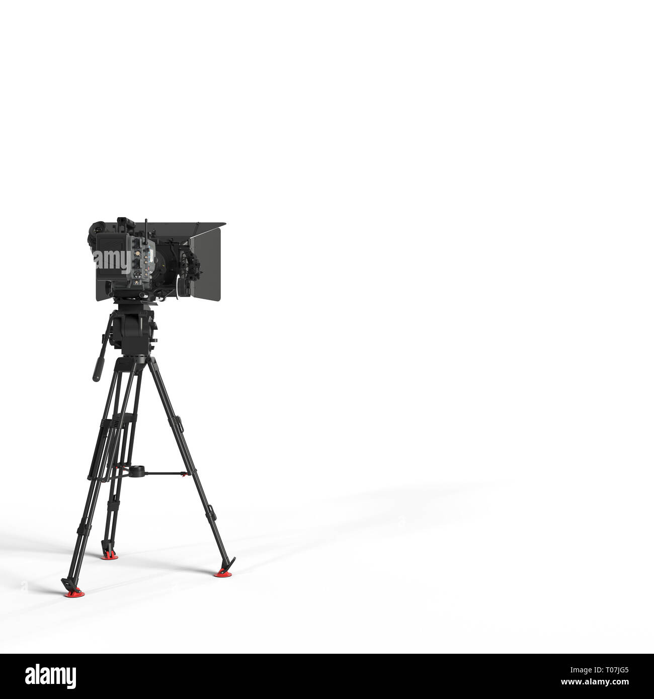 Foto Studio Equipment isolierte 3D Rendering illustration Stockfoto