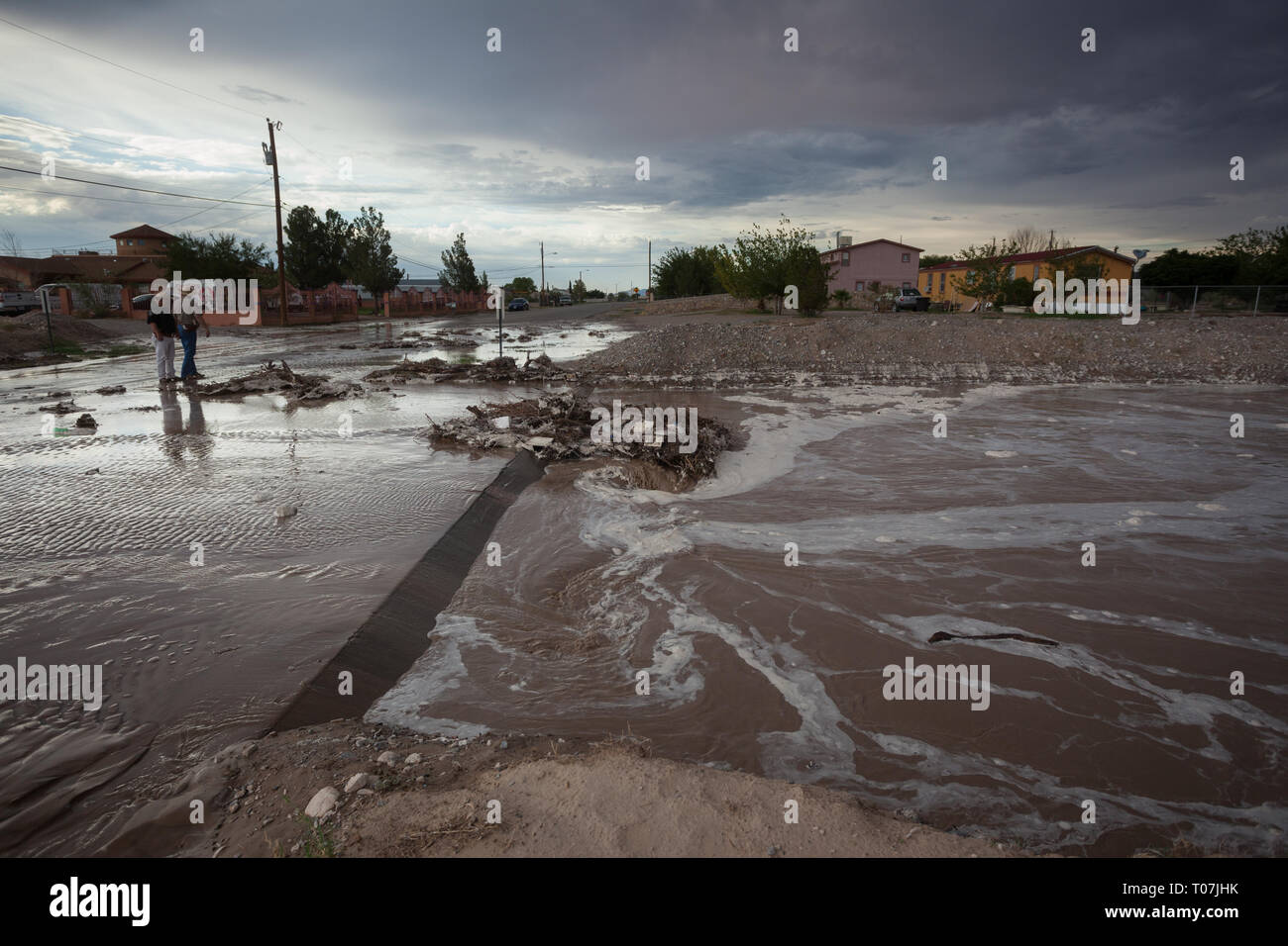 Vinton, El Paso County, Texas, USA Stockfoto