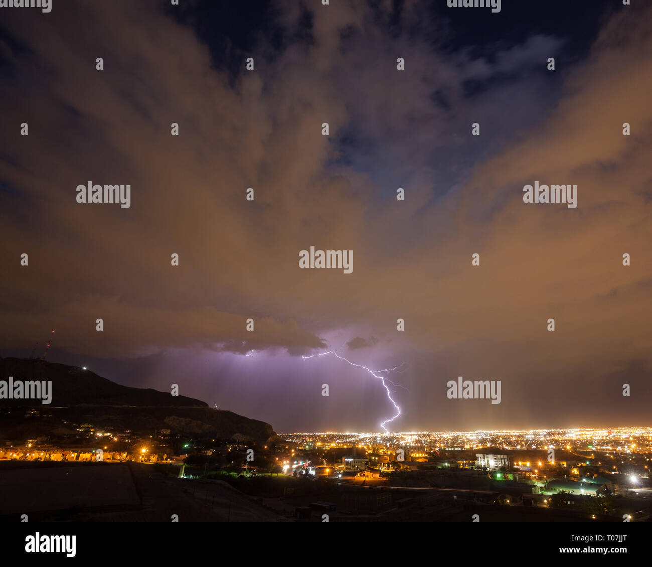 El Paso El Paso County, Texas, USA Stockfoto