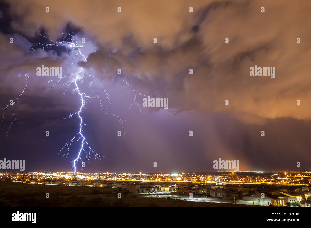 El Paso El Paso County, Texas, USA Stockfoto