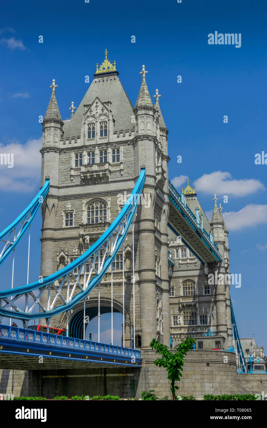 Tower Bridge, London, England, Grossbritannien Stockfoto