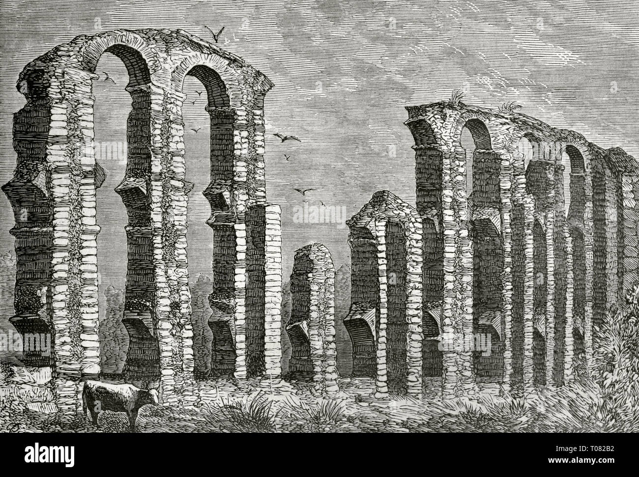 Spanien. Der Extremadura. Merida (alte Emerita Augusta). Los Milagros