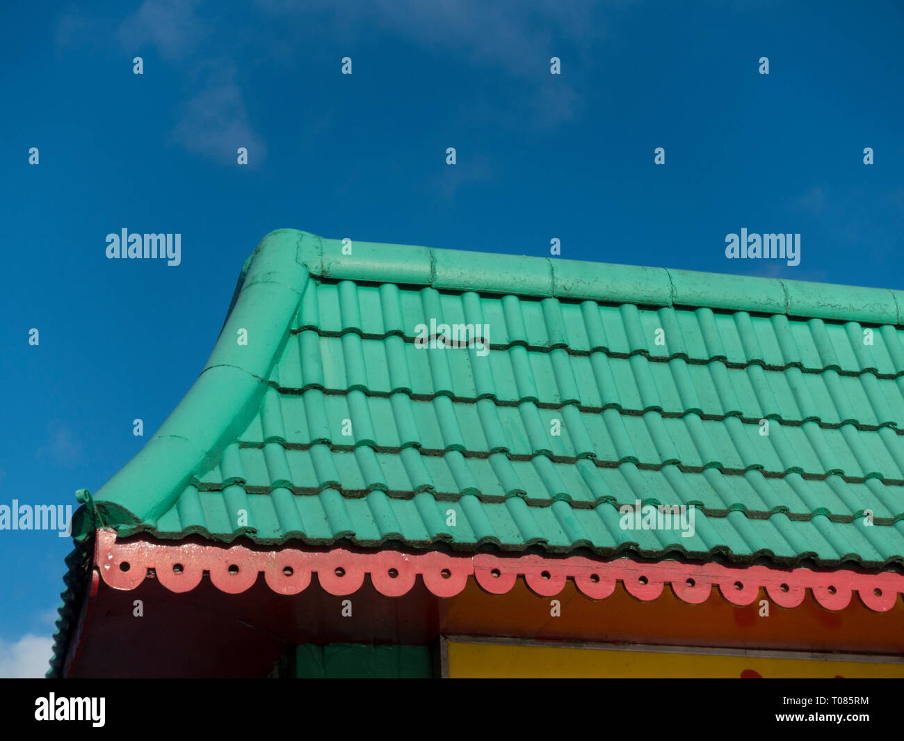 Chinesischen Dach Stockfoto