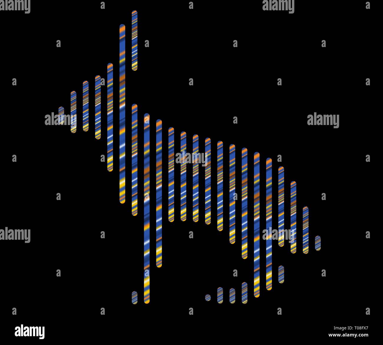 Hase Vektor icon. Tier Symbol - vectorgrafik. nVector Linie Bild isoliert. Stock Vektor