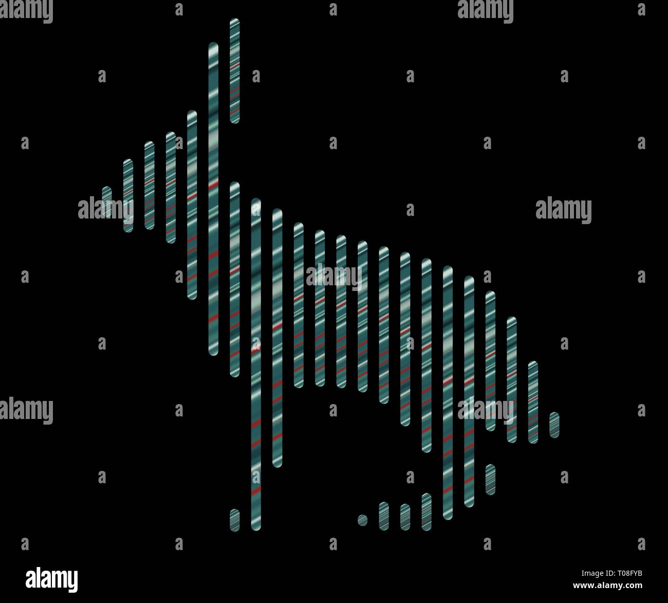 Hase Vektor icon. Tier Symbol - vectorgrafik. nVector Linie Bild isoliert. Stock Vektor