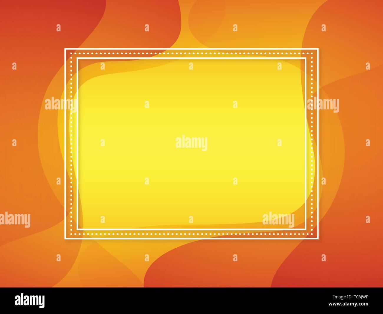 Abstrakte orange vector Hintergrund. Stock Vektor