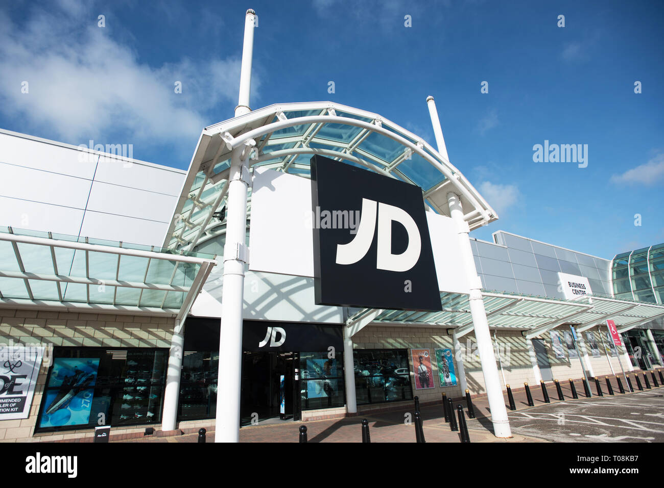 JD Sports Store. Stockfoto