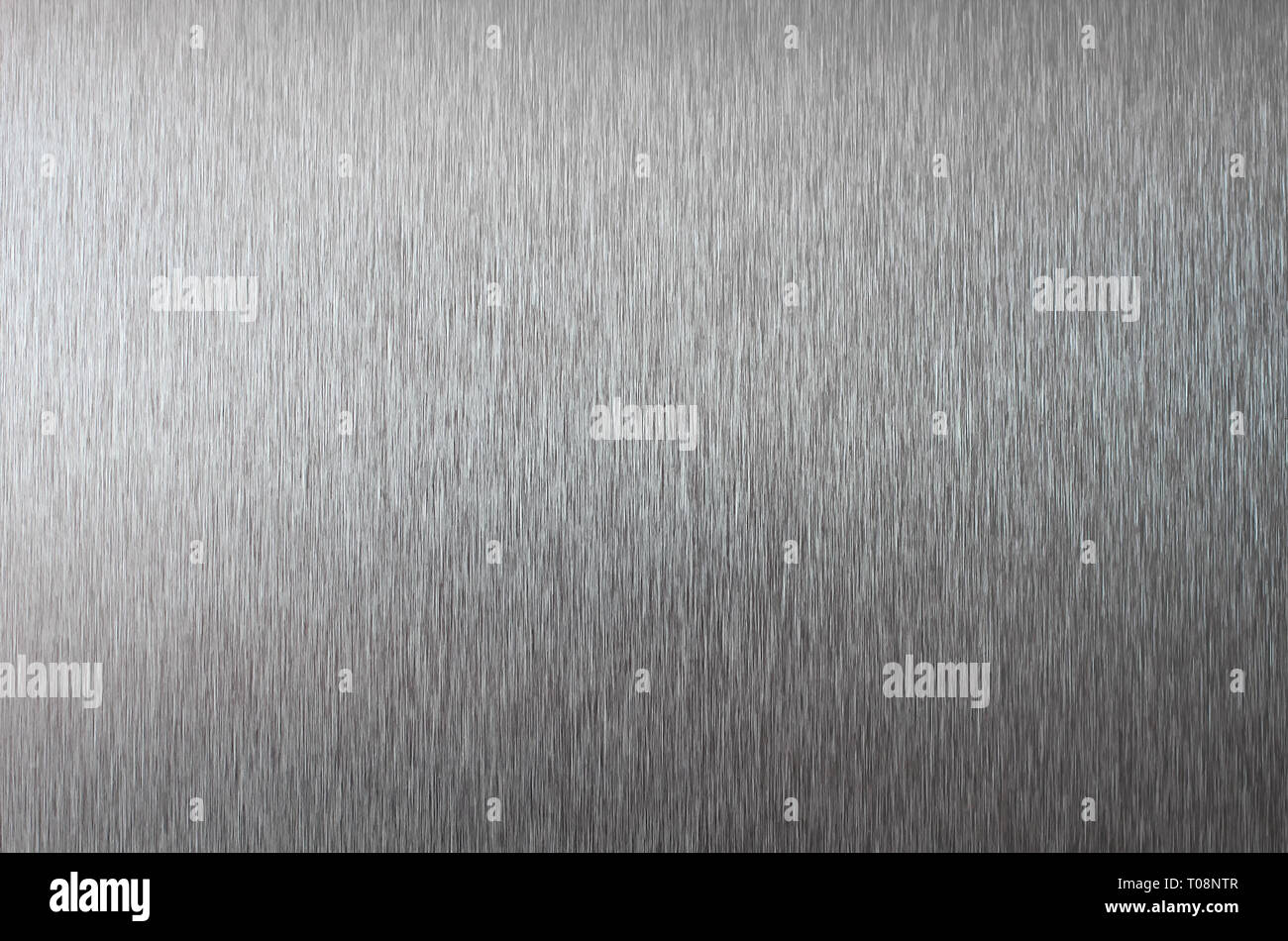 Silber Metallic Textur. Edelstahl Textur hautnah. Aluminium Hintergrund. Stockfoto