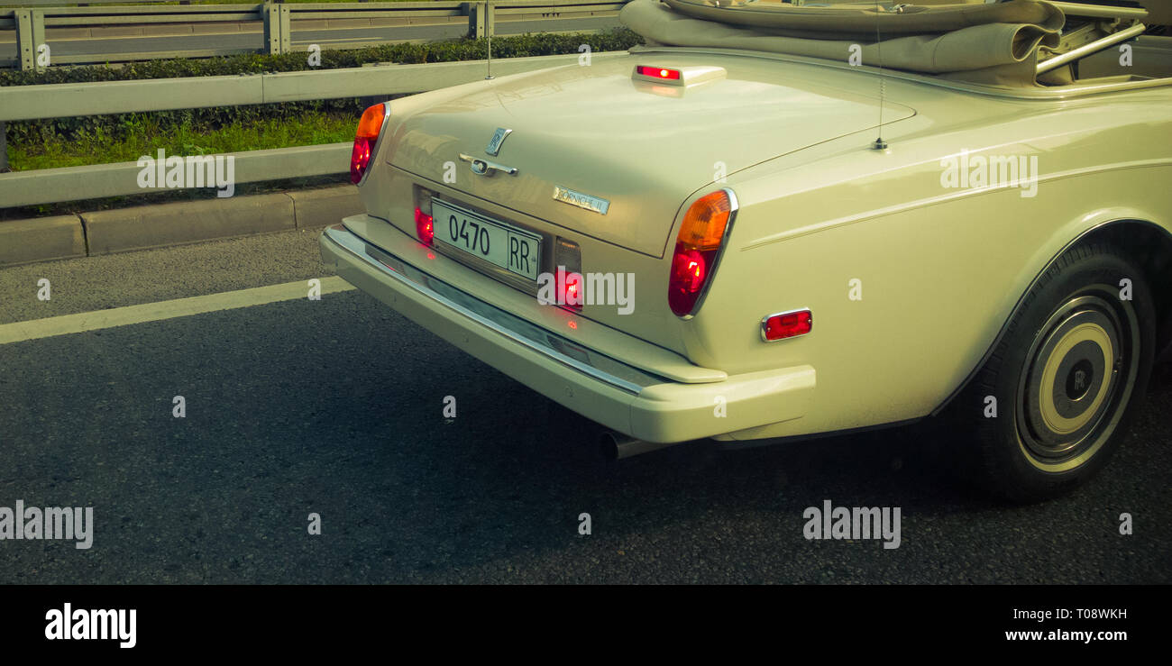Rolls-Royce Corniche II Coupé Cabrio (seit 1971) Stockfoto