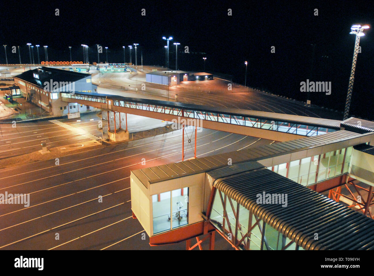 Karlskrona Stena Line Fähre auf Gdyniaplatsen in Karlskrona, Blekinge, Schweden. 14. März 2008 © wojciech Strozyk/Alamy Stock Foto Stockfoto