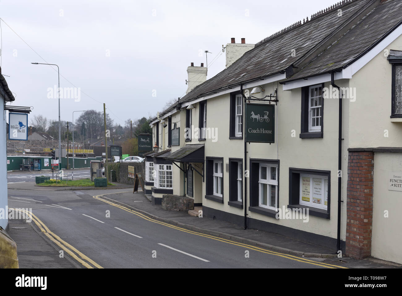 Coach House, früher White Hart, St Mellons Nummer 3794 Stockfoto