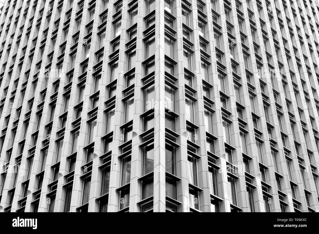 Central Saint Giles Mischnutzung Gebäude-Architektur. London, England Stockfoto