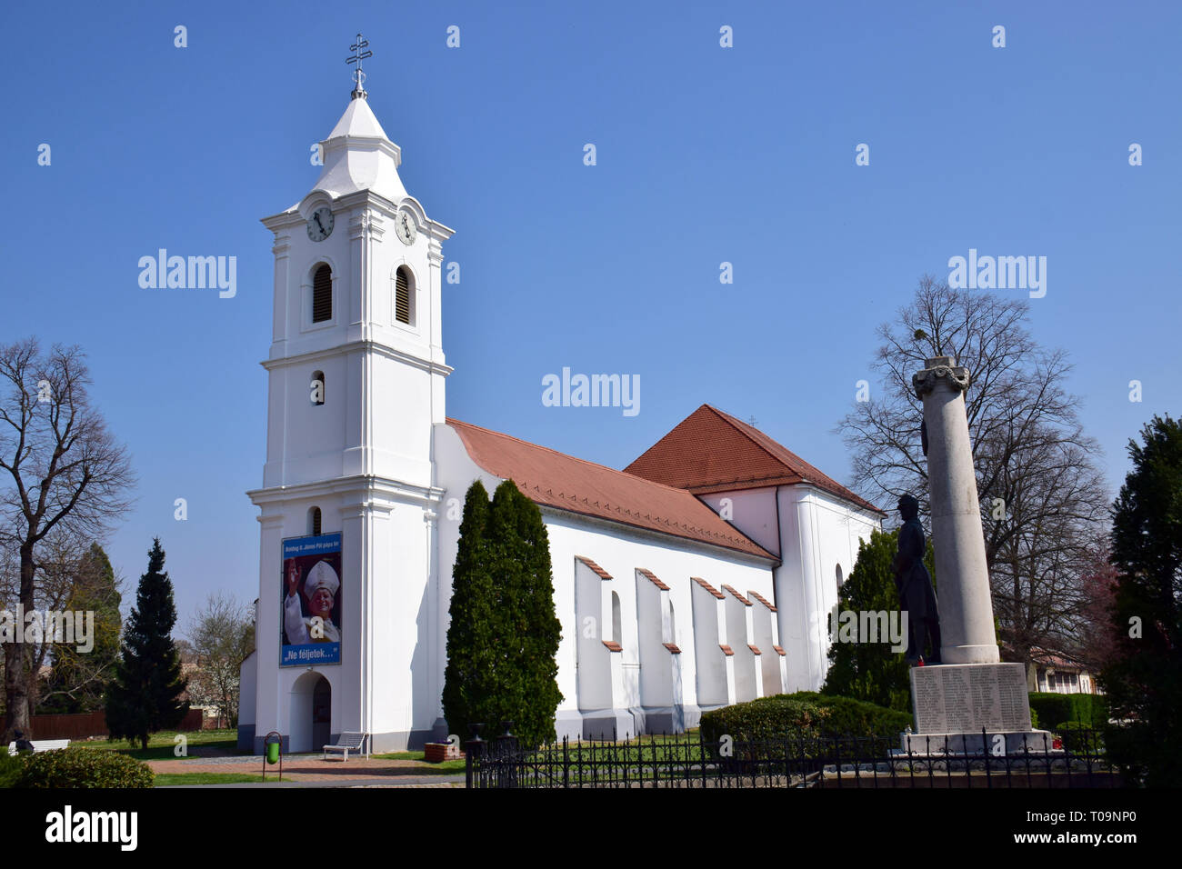 Romisch Katholische Kirche Marcali Ungarn Gyumolcsolto Boldogasszony Romai Katolikus Templom Marcali Magyarorszag Stockfotografie Alamy