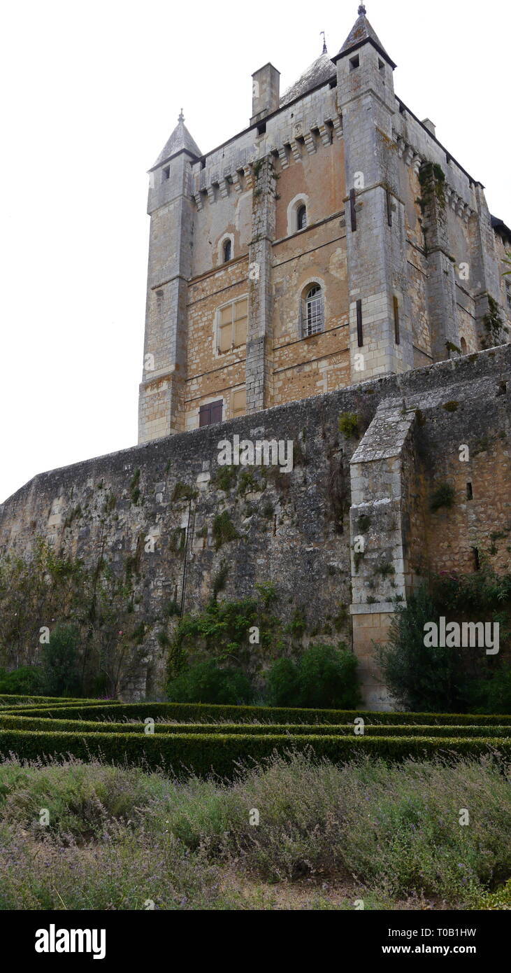 Chateau de Touffou, Bonnes, Frankreich Stockfoto