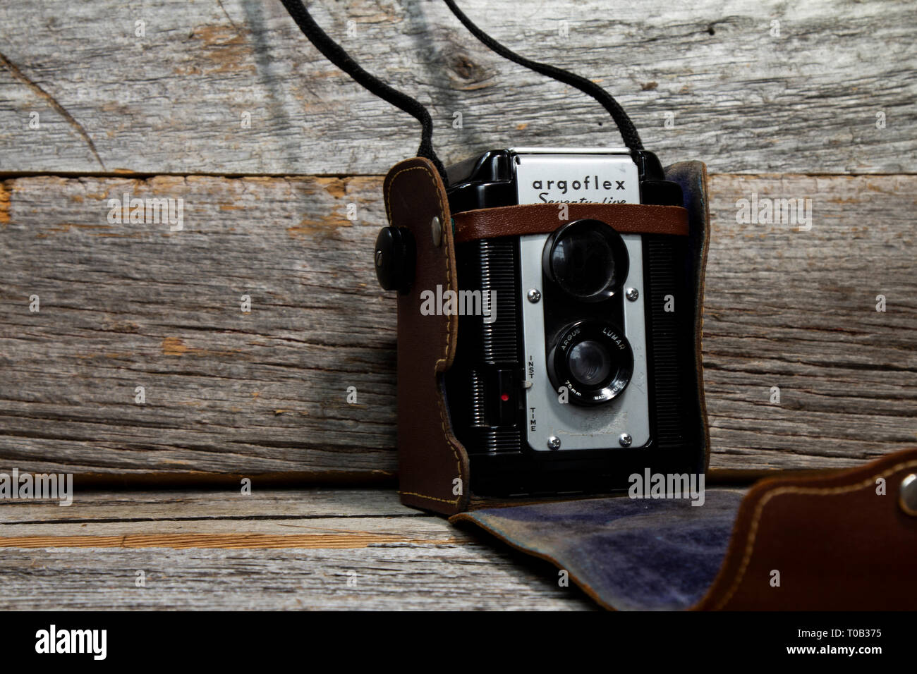 Argoflex antiken 35mm Film Kamera Stockfoto