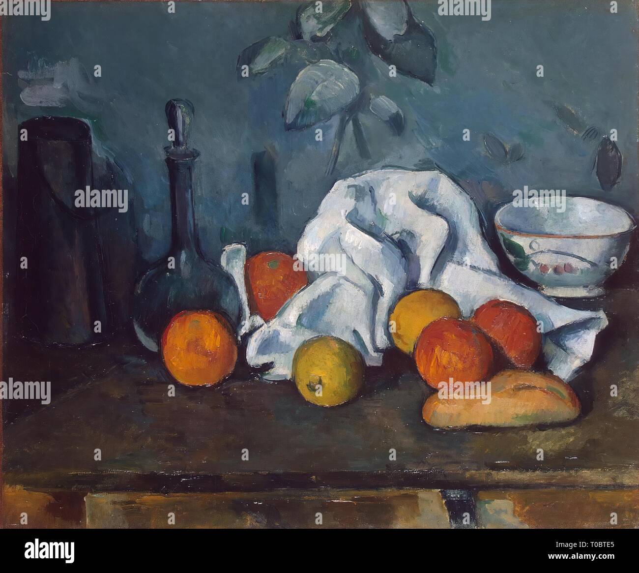 "Frucht". Frankreich, ca. 1879. Abmessungen: 45 x 55,3 cm. Museum: Staatliche Eremitage, St. Petersburg. Autor: Paul Cezanne. PAUL CEZANNE. Stockfoto