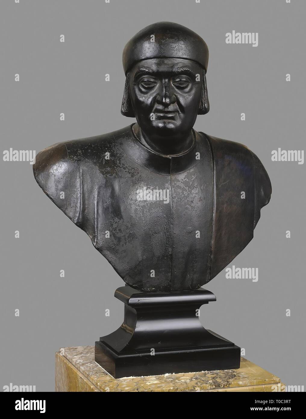 "Portrait von Girolamo Justinian (1465-1532)". Italien. Venedig, Mitte des 16. Jahrhunderts. Abmessungen: Höhe: 54,0 cm. Museum: Staatliche Eremitage, St. Petersburg. Stockfoto