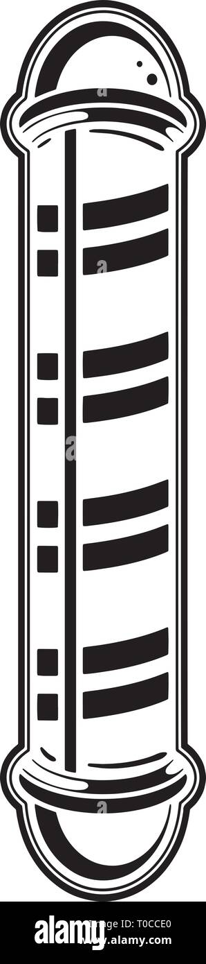 Bart Friseur Mode Modell Friseur Haare schneiden Friseur Hipster Person Stock Vektor