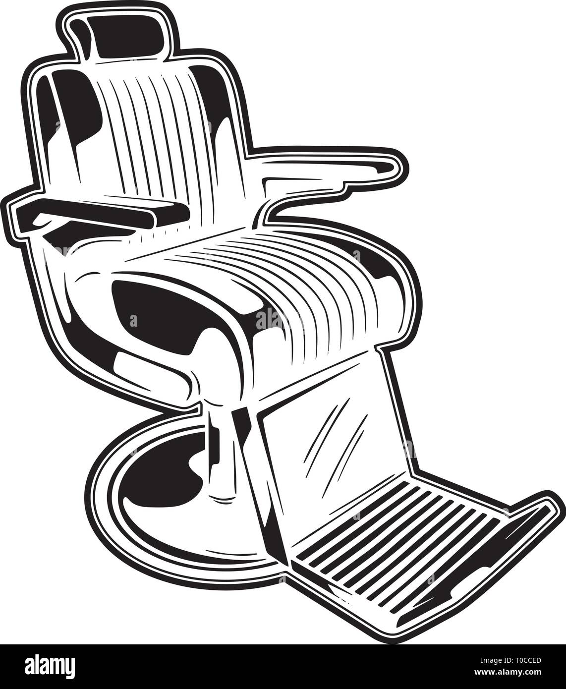 Bart Friseur Mode Modell Friseur Haare schneiden Friseur Hipster Person Stock Vektor