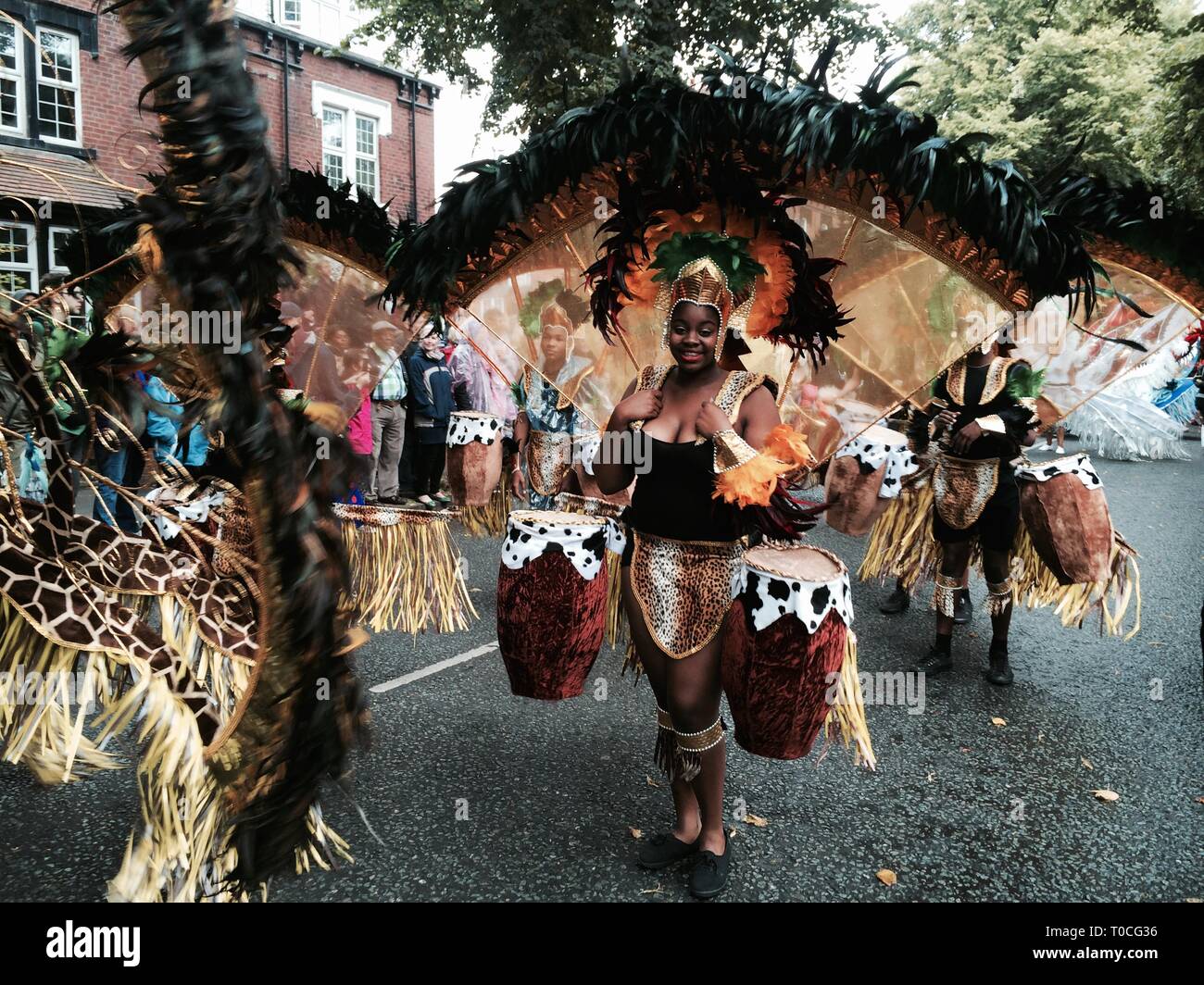 Leeds West Indian Karneval 2014 Stockfoto