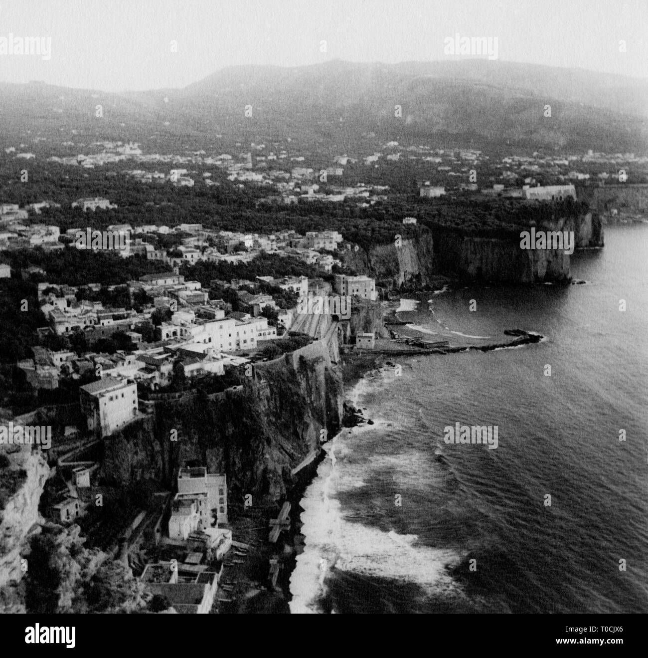Italien, Kampanien, Meta, 1930-1940 Stockfoto