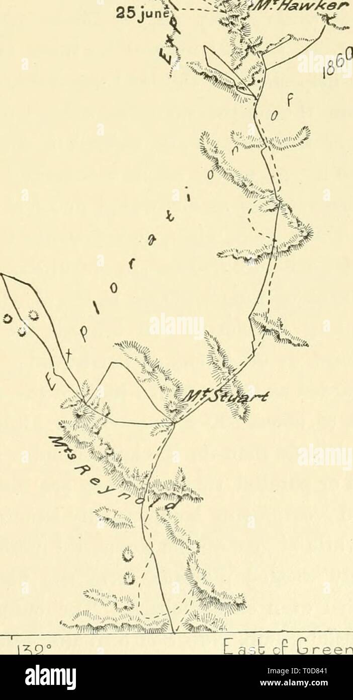 Die Erde und ihre Bewohner der Erde und ihrer Bewohner.. earthitsinhabita 00 recl Jahr: 1890, 29. Mai 11. Juli/A&gt; y27 rnay qX), V---,',, isp 15 jur .1 - AoV 20 nia} layV. 7. juli, EIN^^^ Âshhu auf 22° den Erkundungen in den vergangenen Jahren durch den Challenger und andere Schiffe durchgeführt haben mit erträglichen Genauigkeit das u-boot Bett, auf dem Australien steht, die Geologisch als mit dem Festland eine teilweise - Gehievt, kontinentale Masse angesehen werden ermittelt. Im Norden New Guinea, mit den Clustern und Ketten von benachbarten Inseln, wie die louisiades und Aru, alle übrigen auf dem com-m Stockfoto