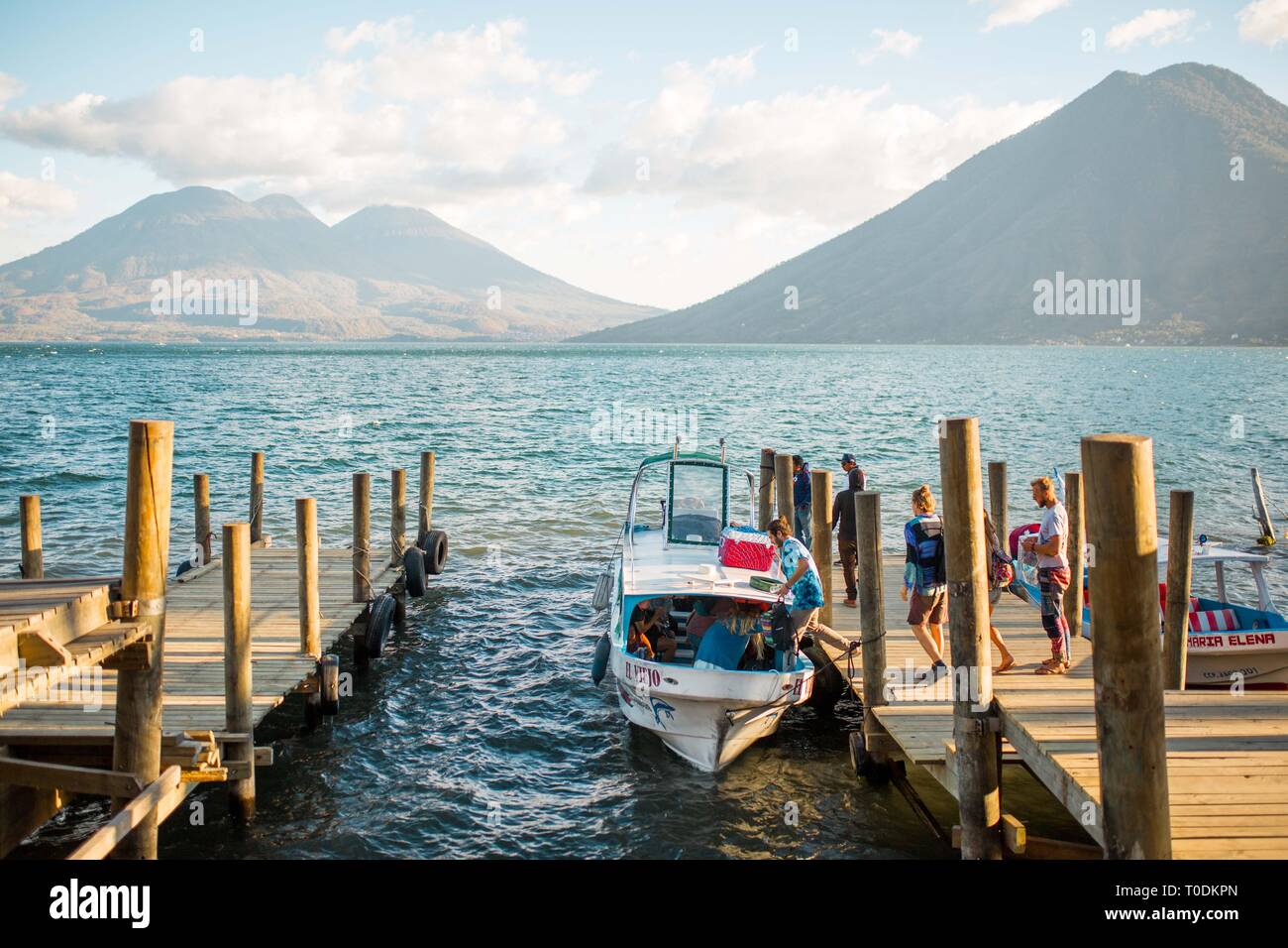 Lake Atitlan, Guatemala Stockfoto