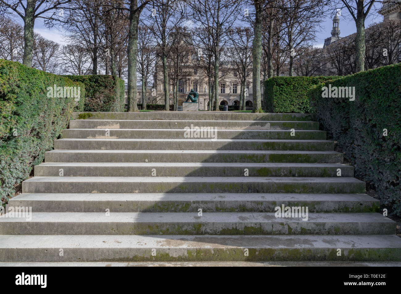 Jardin des Tuileries in Paris Stockfoto