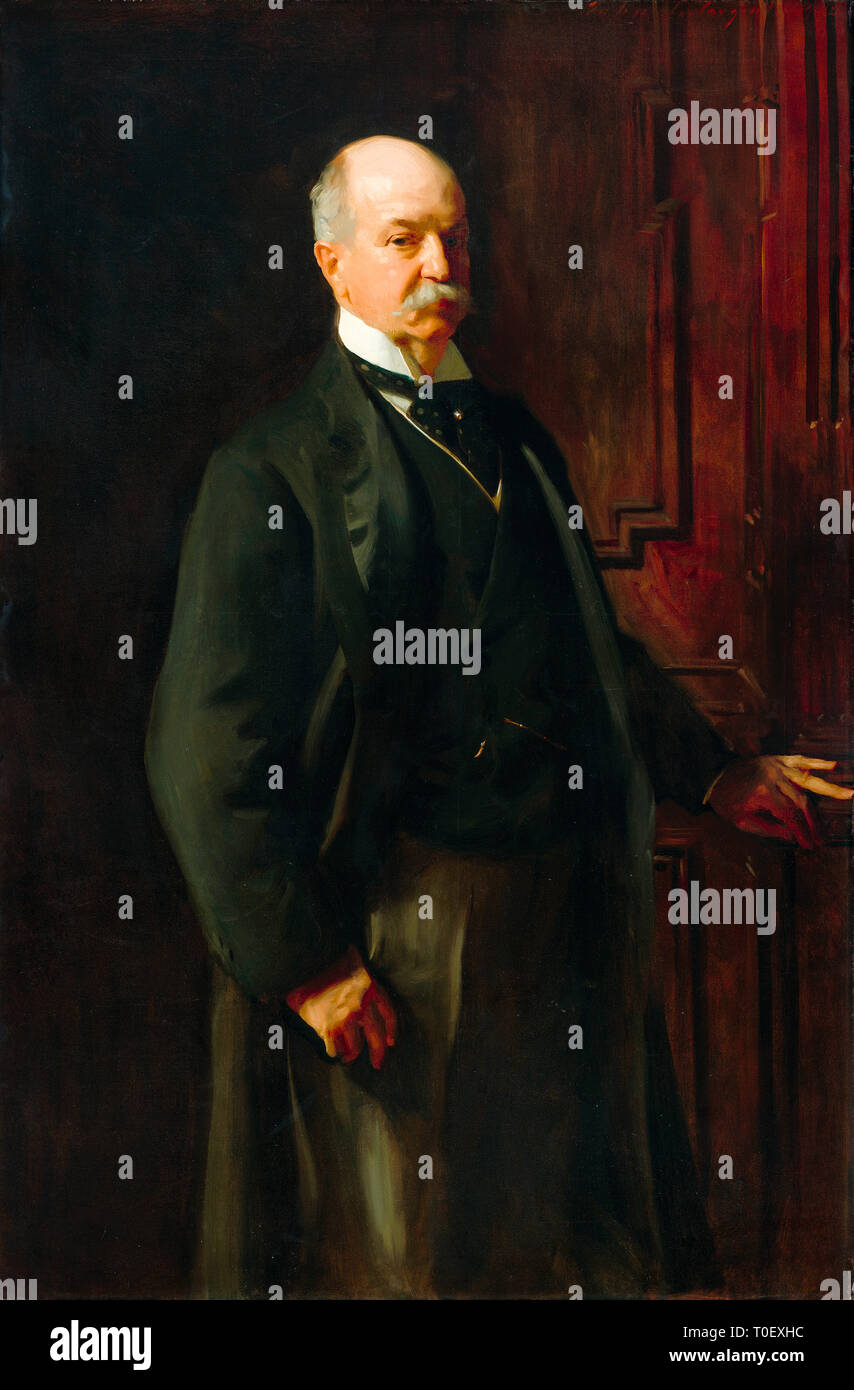 John Singer Sargent, Peter A. B. Widener, Porträt, 1902 Stockfoto
