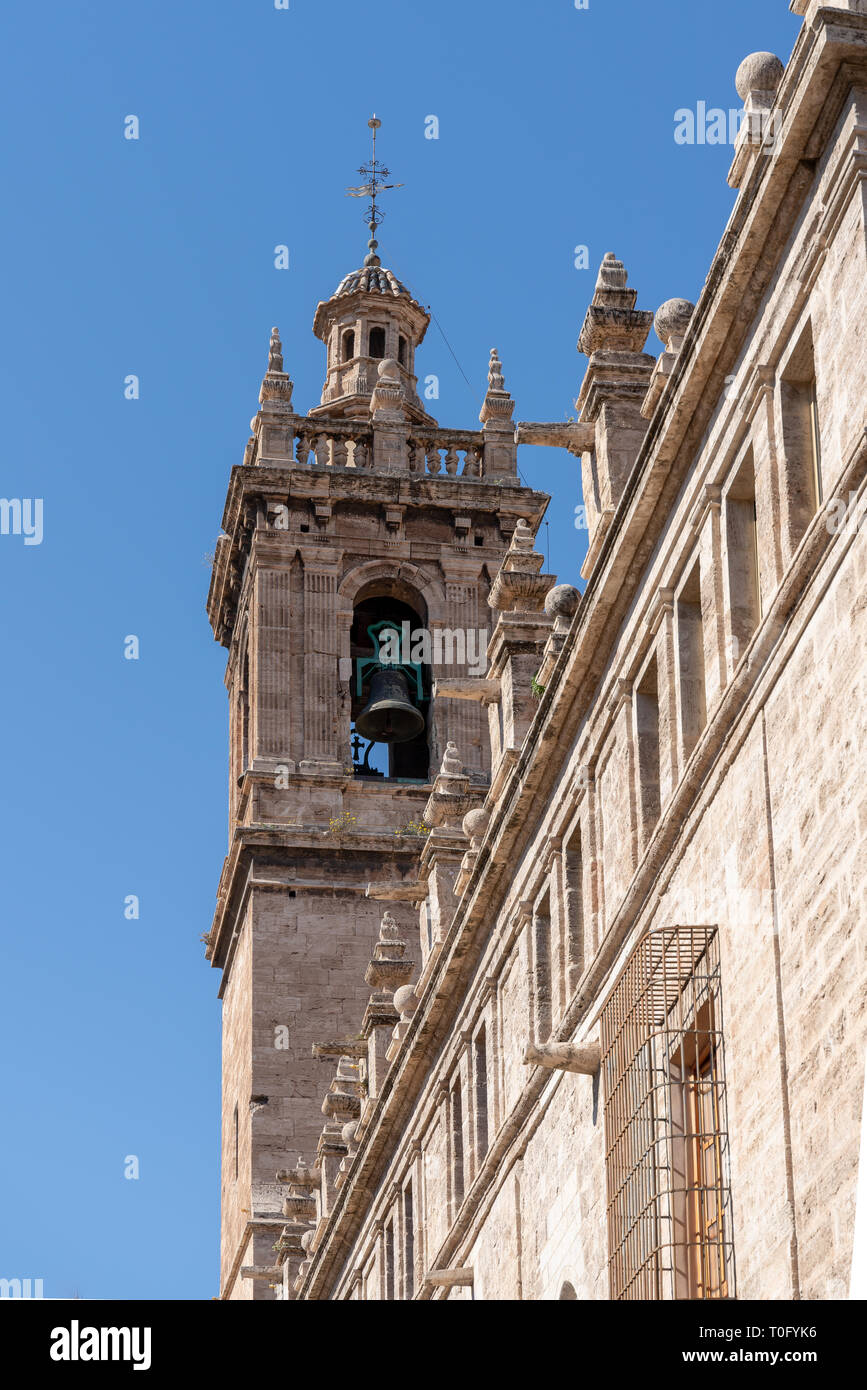 VALENCIA, Spanien - 27. Februar: Royal Pfarrkirche St. Johannes in Valencia Spanien am 27. Februar 2019 Stockfoto