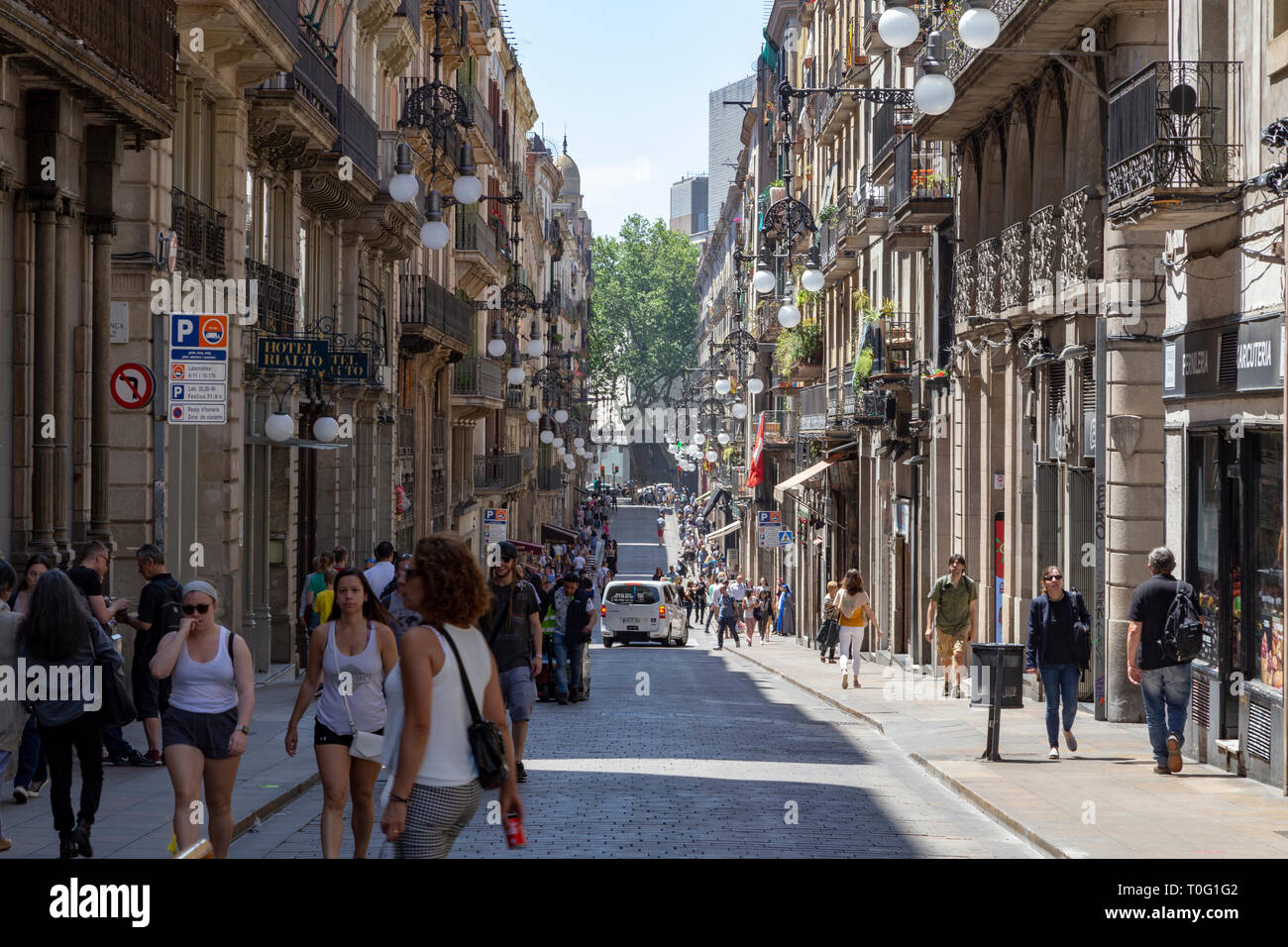 Barcelona, Katalonien, Spanien Stockfoto