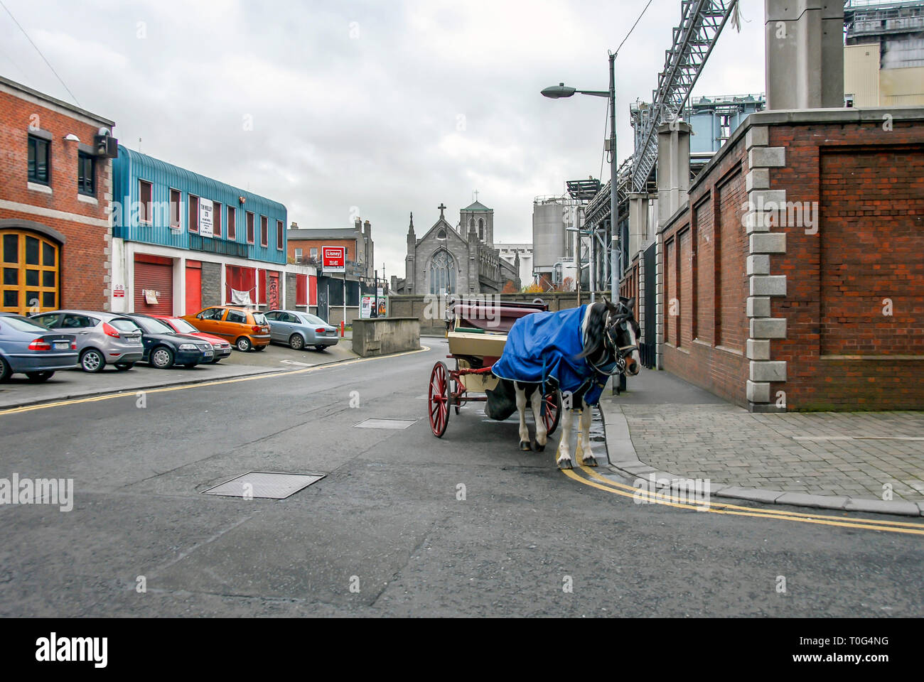 Dublin, Irland, 24. Oktober 2012: Guinnes Storehouse Stockfoto