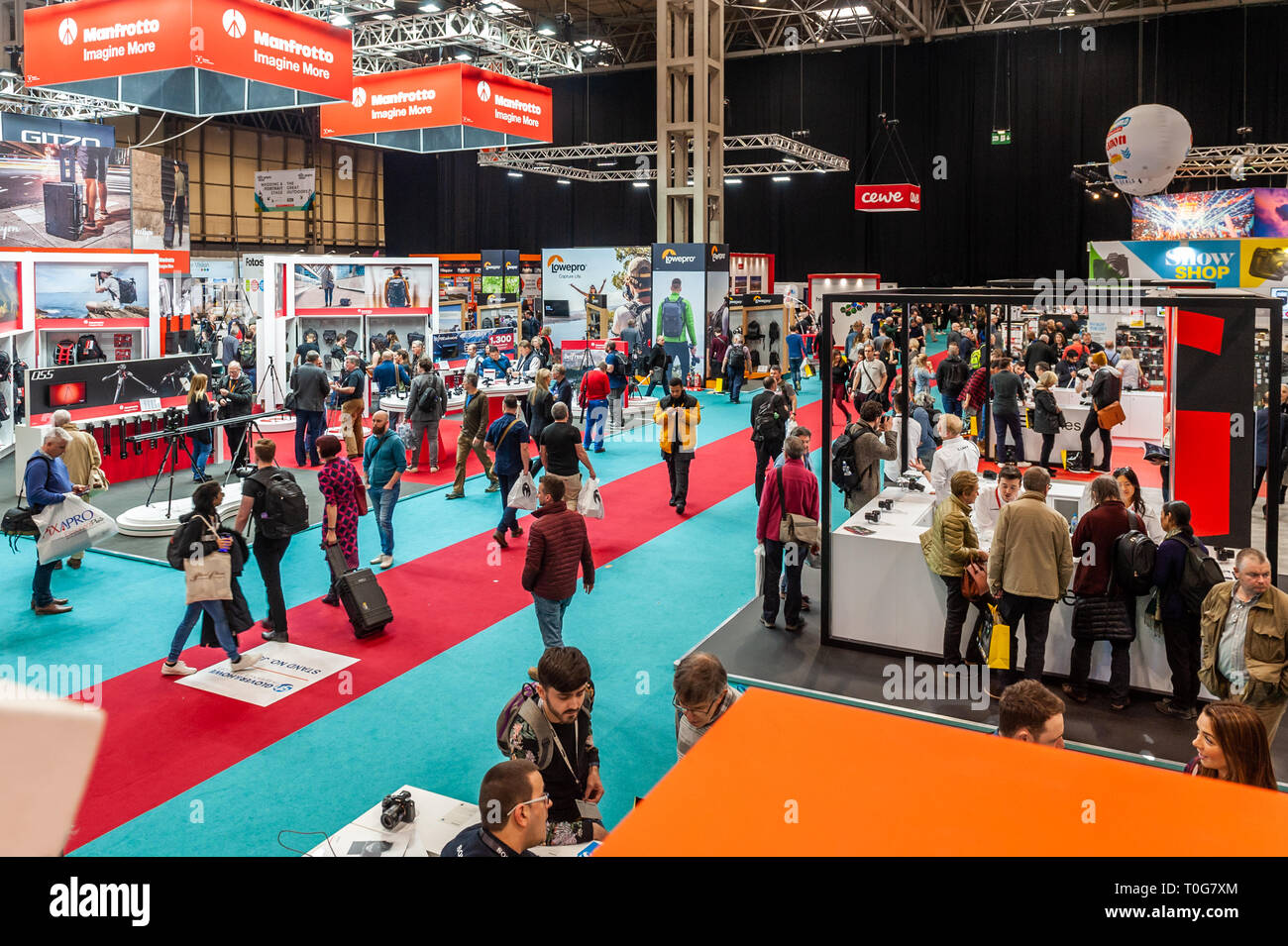 Die Fotos zeigen statt im NEC, Birmingham, West Midlands, UK. Stockfoto