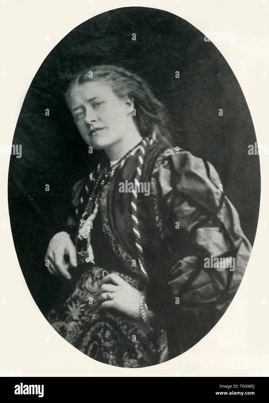 Ellen Terry, c 1863 (1948). Schöpfer: Lewis Carroll. Stockfoto