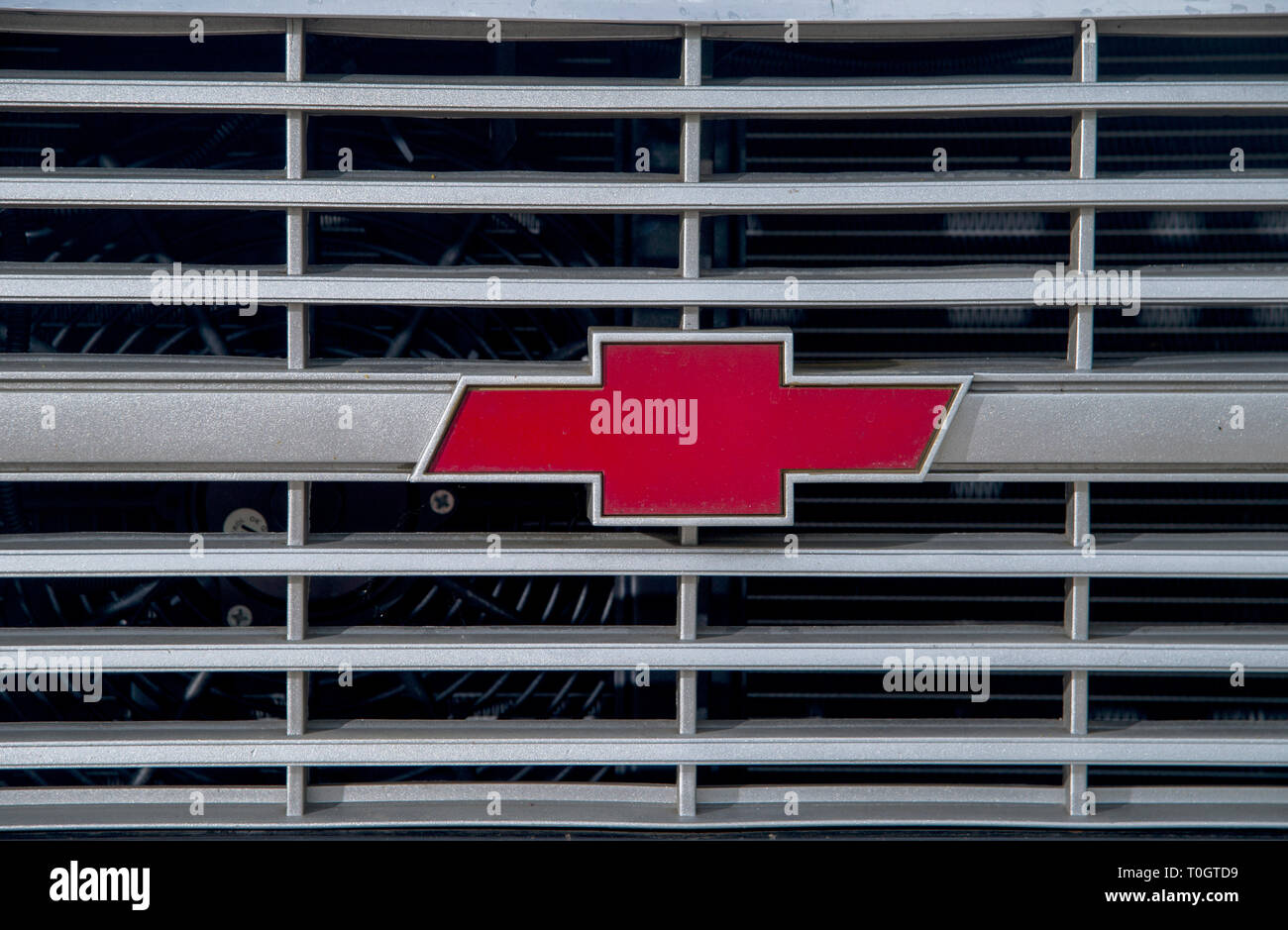 1984 Chevrolet C10 Amerikanische pick up truck Stockfoto