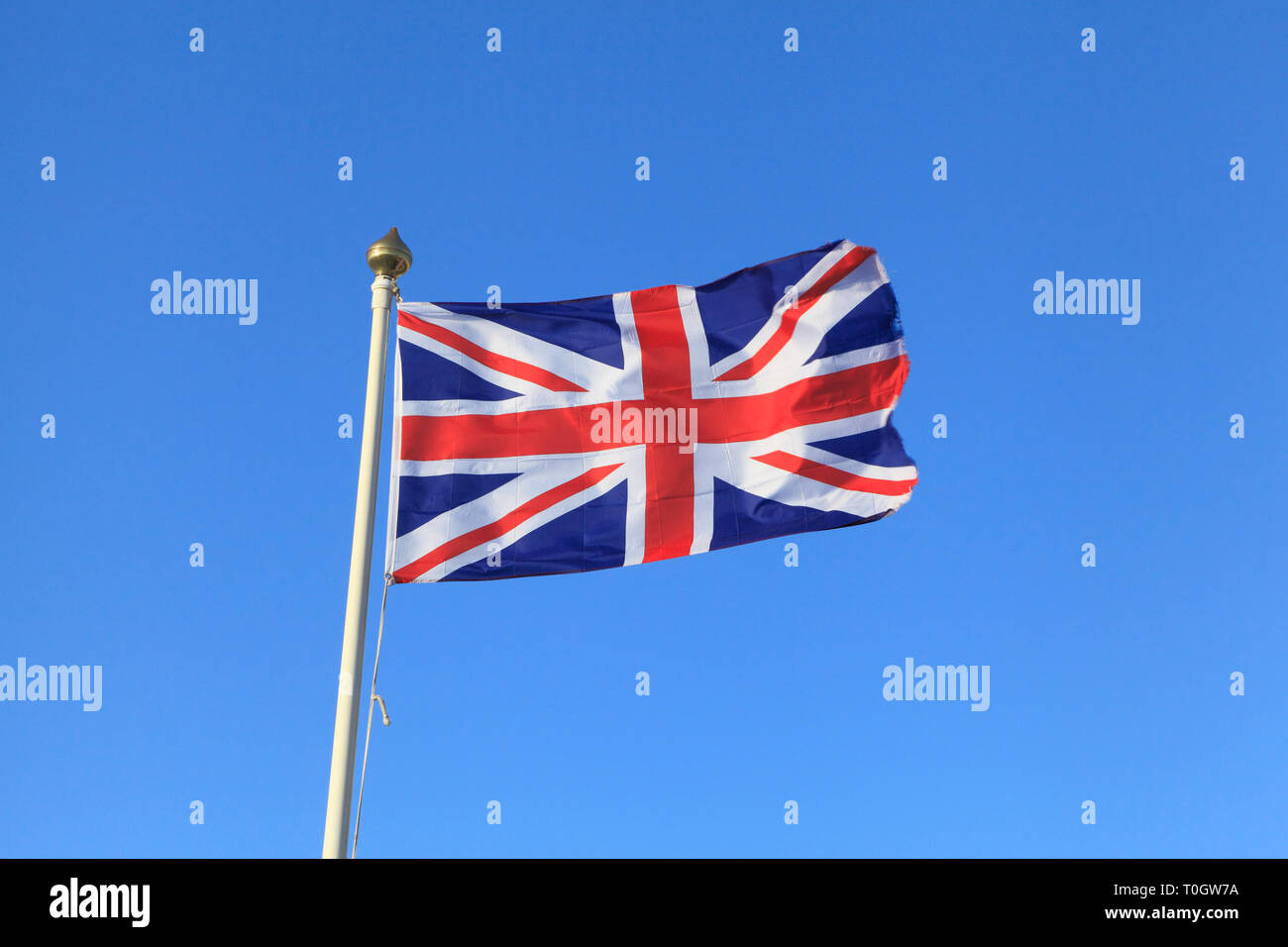 Union Jack Die Flagge Von Grossbritannien Nationalflaggen Gb Grossbritannien Vereinigtes Konigreich Stockfotografie Alamy