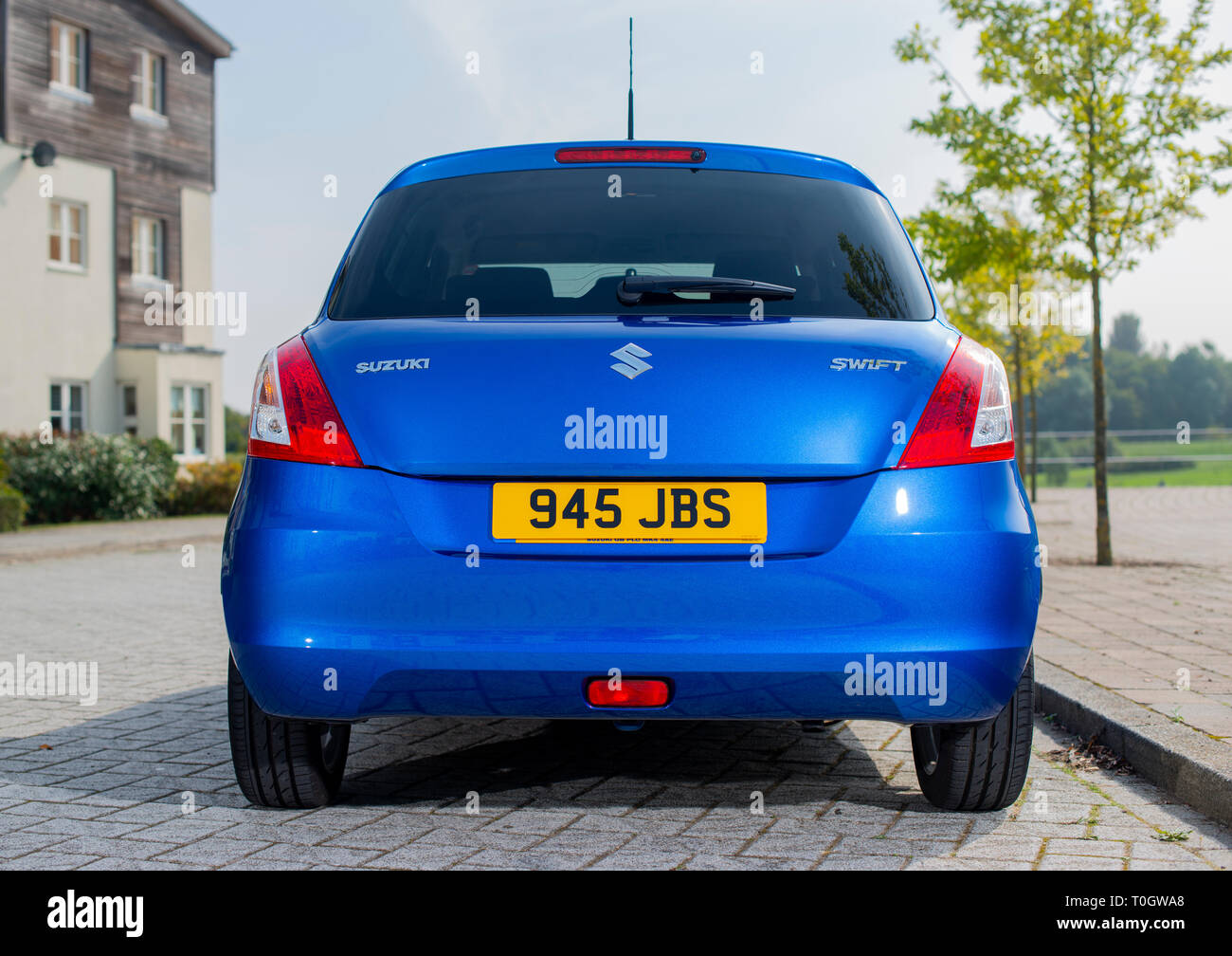 2014 Suzuki Swift Compact Car Stockfoto