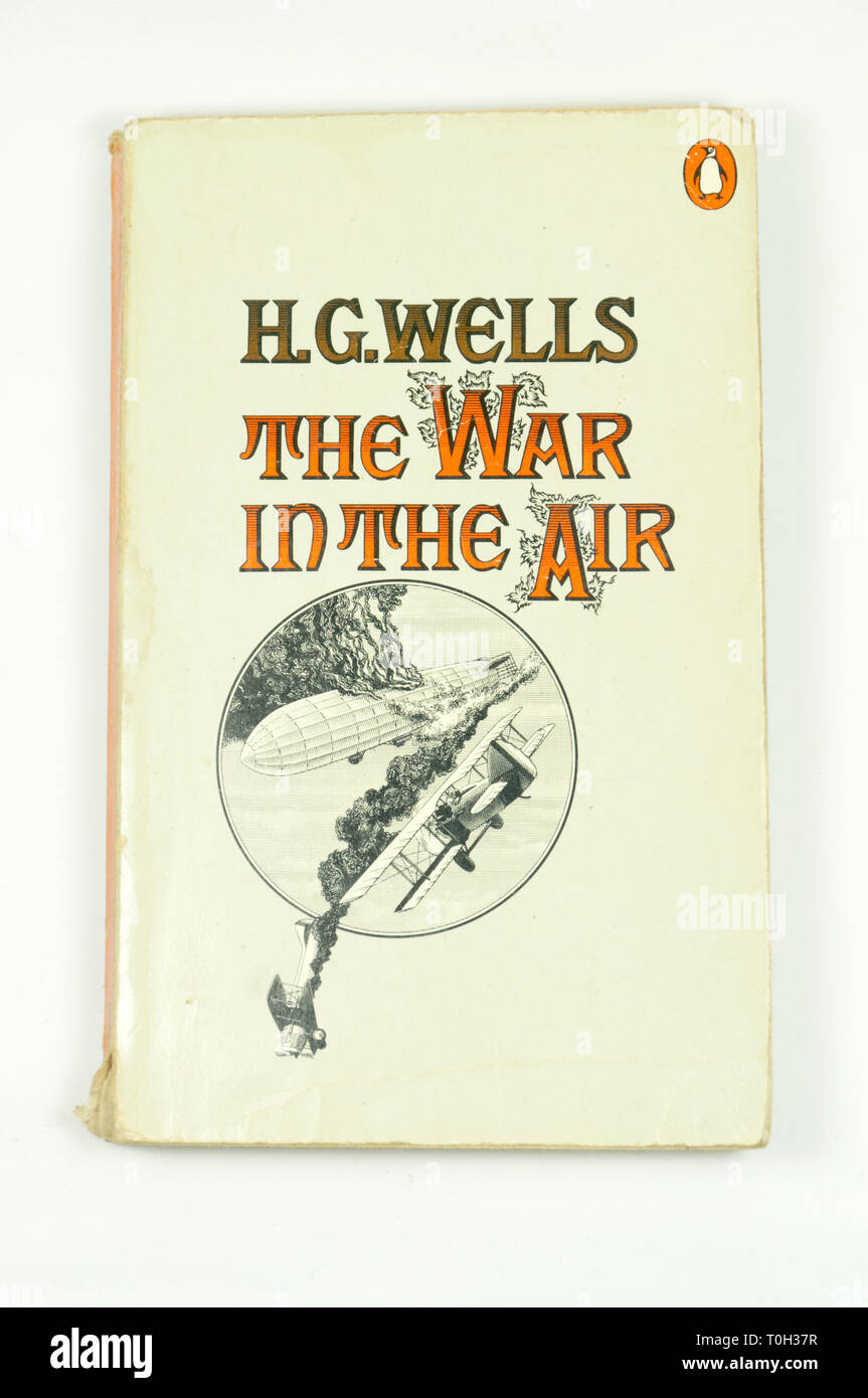Pinguin der Krieg in der Luft von H G Wells Stockfoto