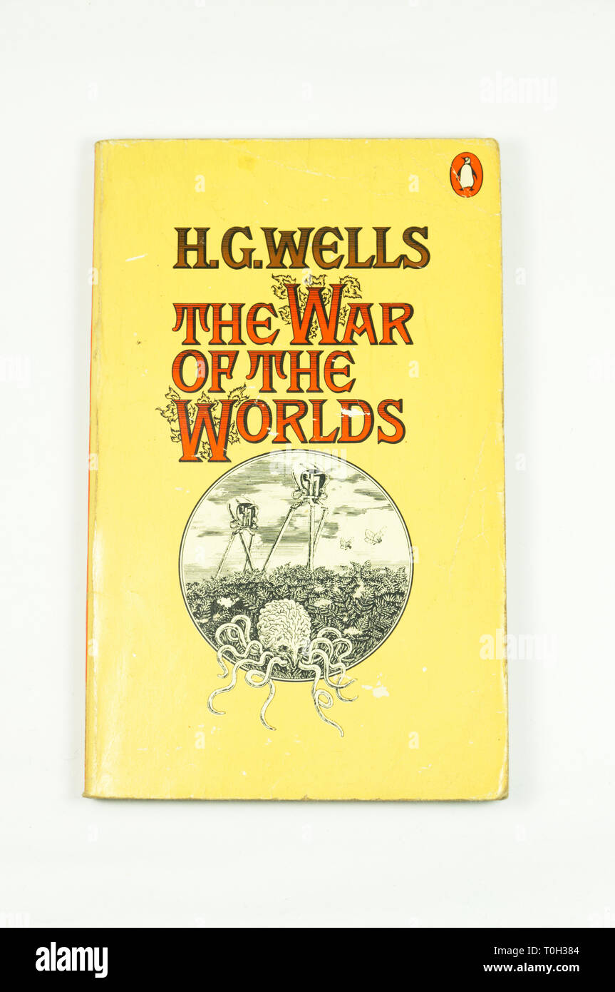 Pinguin der Krieg der Welten, die von H G Wells Stockfoto