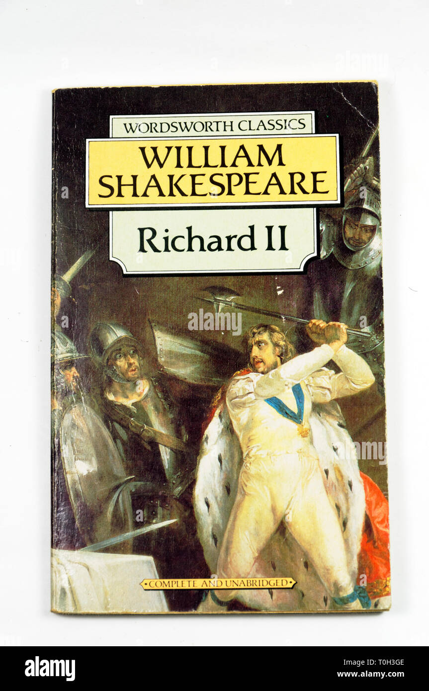 Wordsworth Classics Richard II. von William Shakespeare Stockfoto