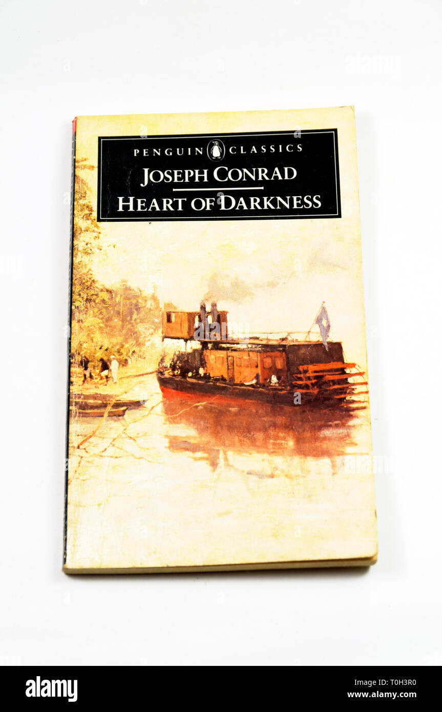 Joseph Conrad, Herz der Finsternis Stockfoto
