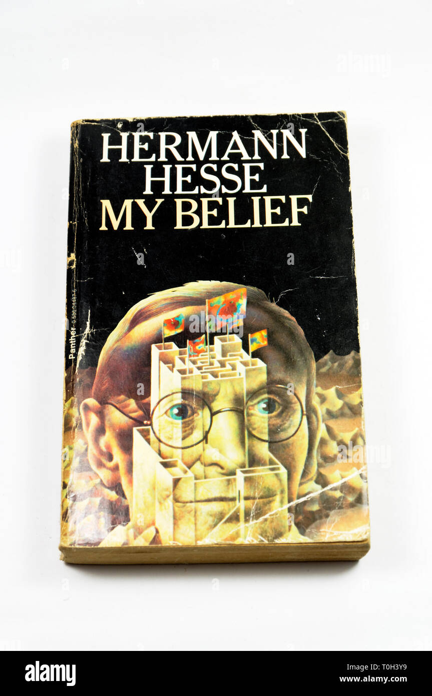 Hermann Hesse, mein Glaube Stockfoto