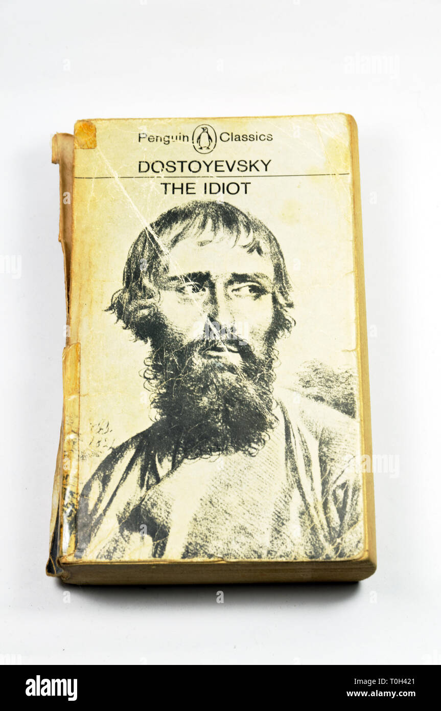 Dostojewskis Der Idiot, Penguin Classics Buch. Stockfoto