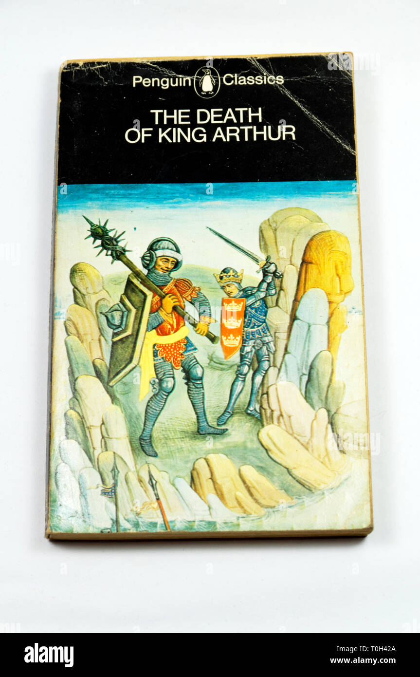 Penguin Classics der Tod von König Arthur Stockfoto