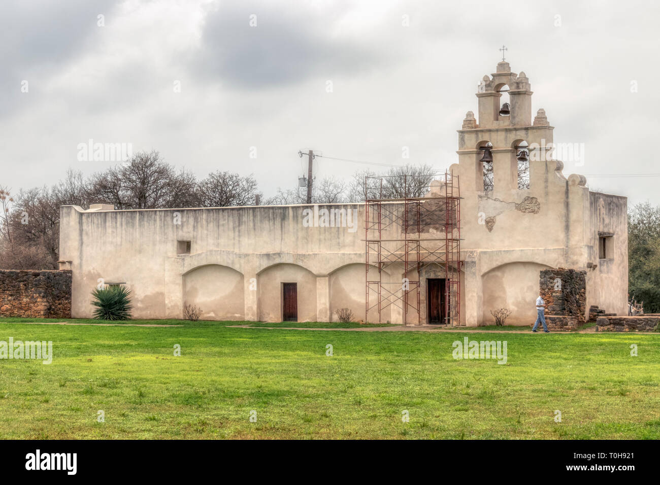 San Antonio Mission Trail - Mission San Juan Capistrano Stockfoto