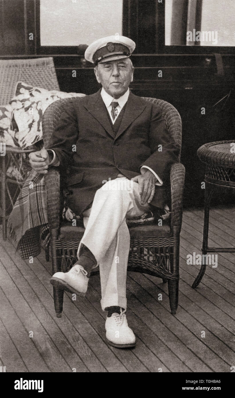 Britischer Geschäftsmann und Kolonialverwalter in Indien James Lyle Mackay, 1. Earl of Inchcape, Sir James Mackay, Stockfoto