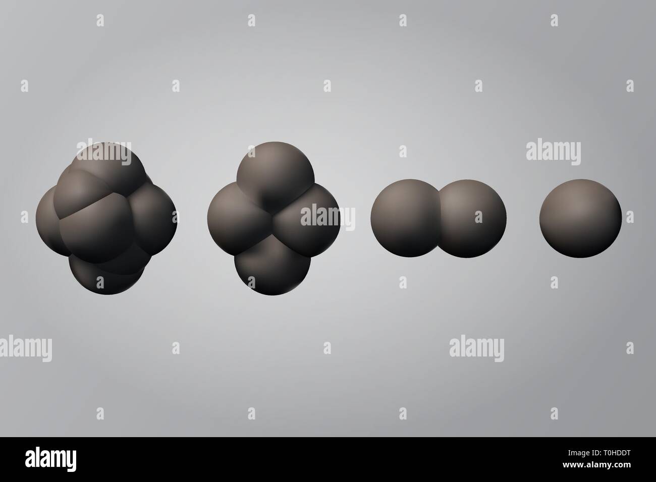 Der Prozess der Zellteilung. Körper festlegen. Der Vektorabbildung. Wissenschaft, Biologie, Medizin. Stock Vektor