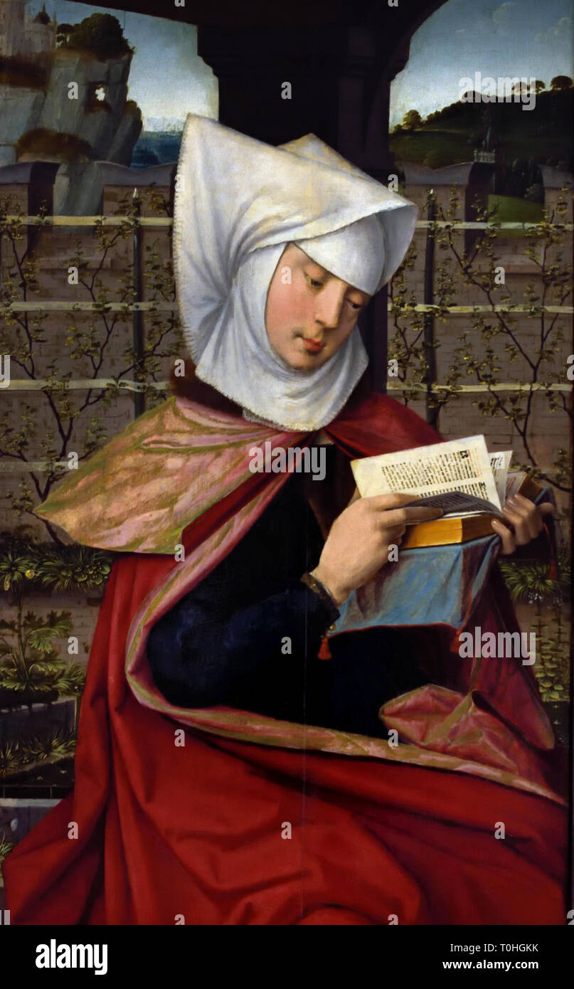 Emerentia, Mutter der Heiligen Anna von Jan provoost 1465 - 1529 Belgische, Belgien, Flämische, Stockfoto