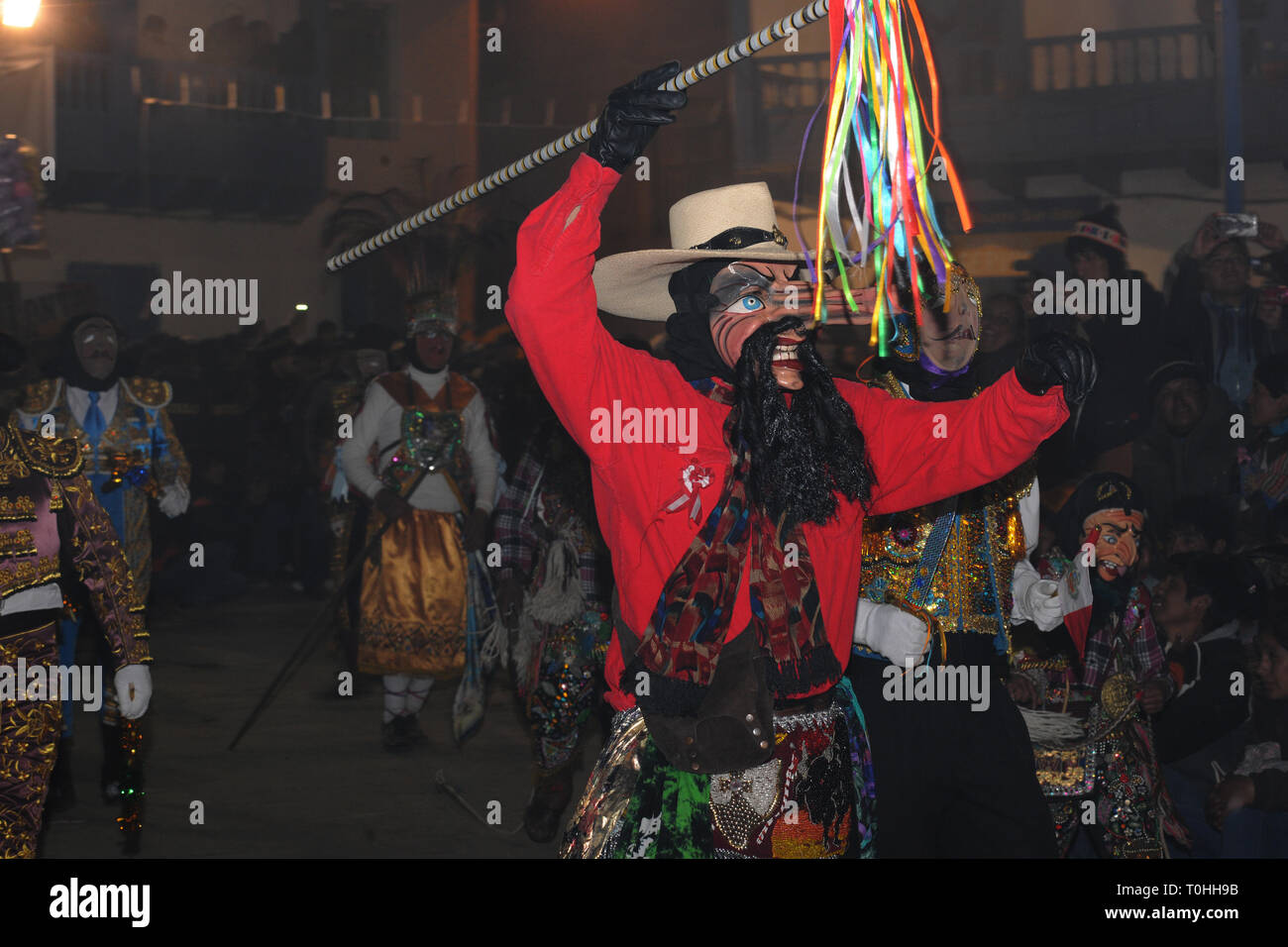 Carmel fest, Paucartambo, Cusco, Peru, 2015. Schöpfer: Luis Rosendo. Stockfoto